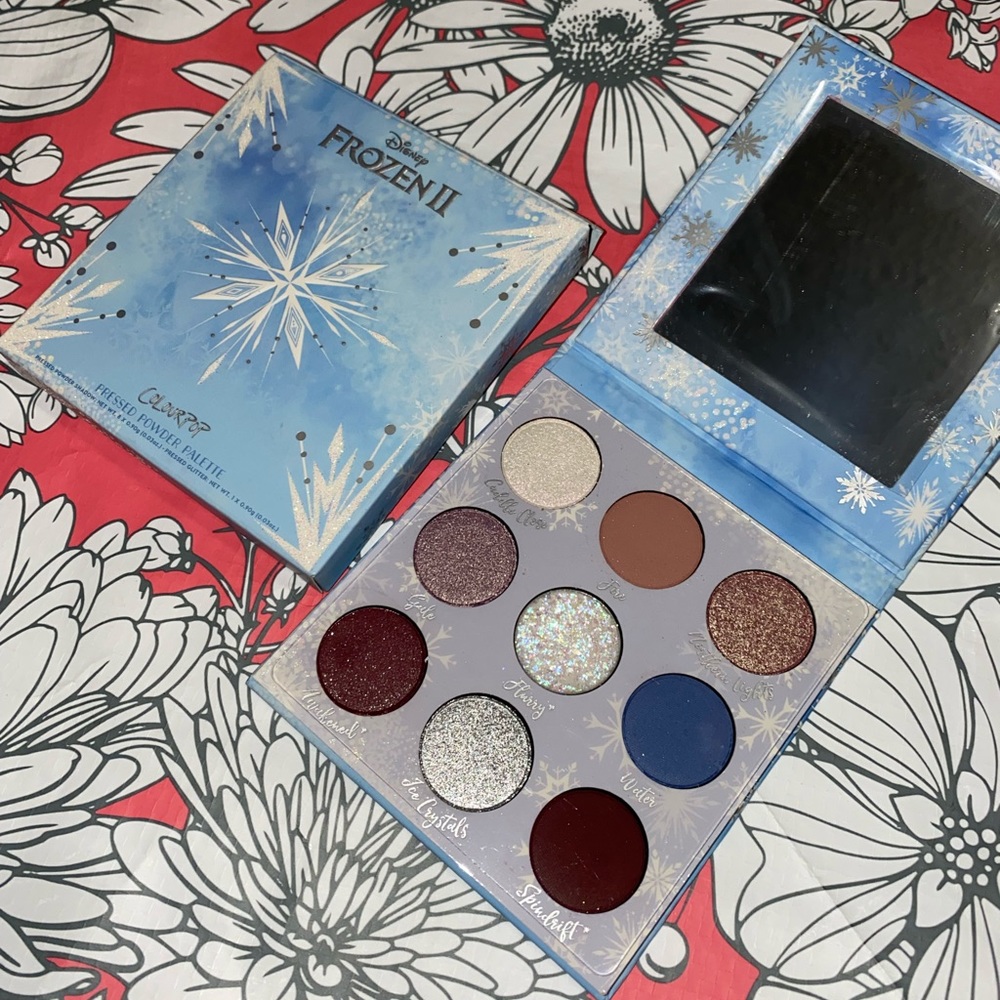 Colourpop Elsa Frozen II Pressed Palette NIB ⭐️